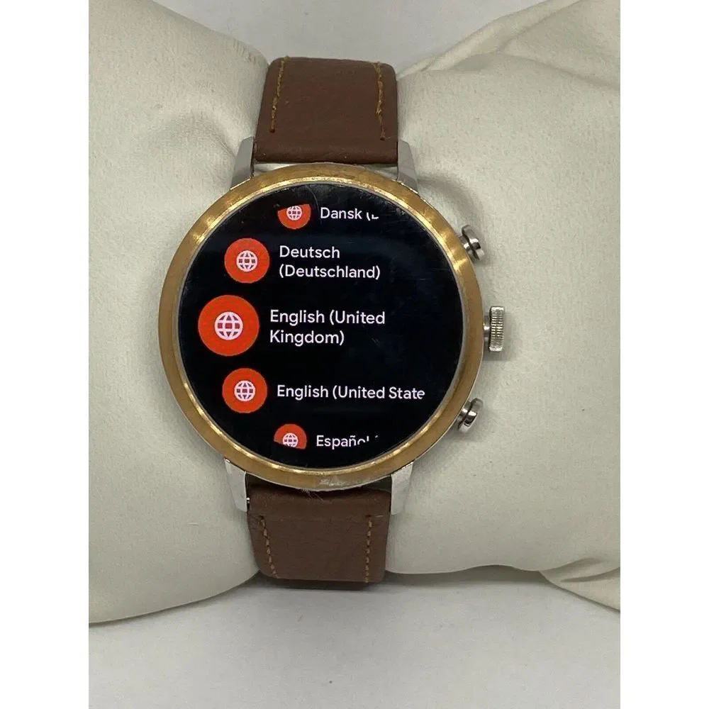 Fossil Gen 4 Authentic Digital Dial Smart Watch Custom Band FTW6016 DC88